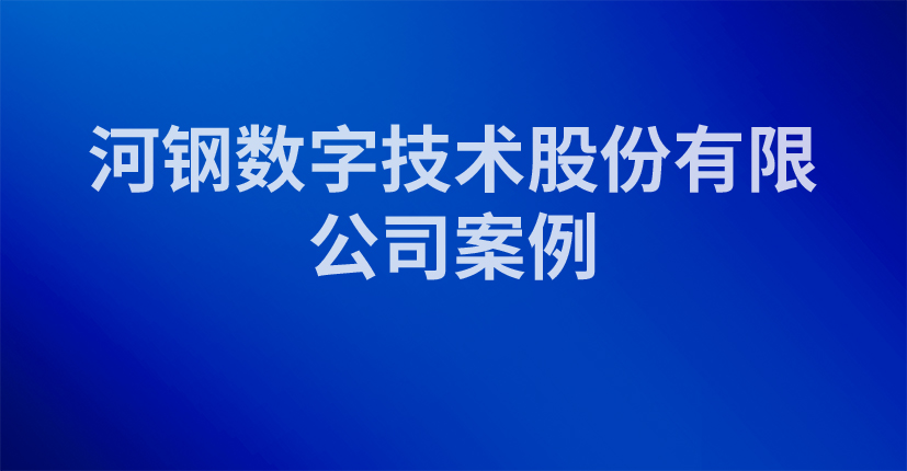 河钢数字技术股份有限公司案例